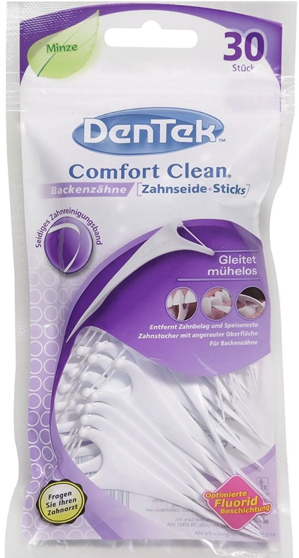 Comfort Clean Back Teeth Flospicks | 30 stuks