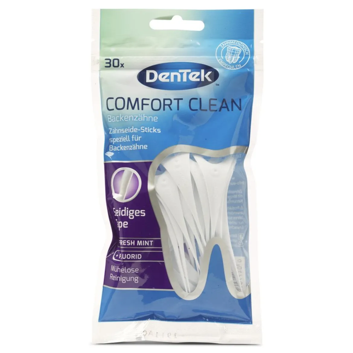 Comfort Clean Back Teeth Flospicks | 30 stuks