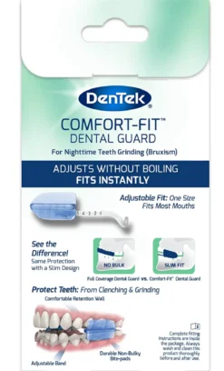 Dentek Comfort Fit (2) Tandenknarsbitjes