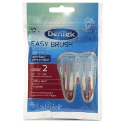 DenTek Easy Brush Interdentaal Ragers ISO 2 - 0,5 MM | 12 stuks