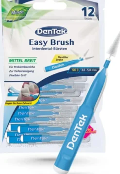 Dentek Easy Brush Ragers ISO 3 (3-5 mm) met Mintcoating | 12 stuks