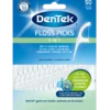 Dentek Floss Picks 3 in 1 | Fluoride Mint | 50 stuks