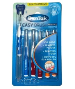 Dentek Herbruikbare Ragers Starterpack (ISO 1 t/m 3) | Mintcoating | 6 Stuks