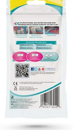 Dentek Sensitive Clean Flosspicks | Met Zijden Draad | 40 Stuks