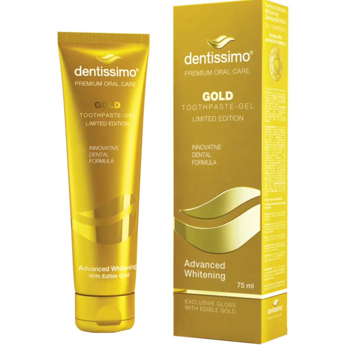 Dentissimo Gold Whitening Tandpasta