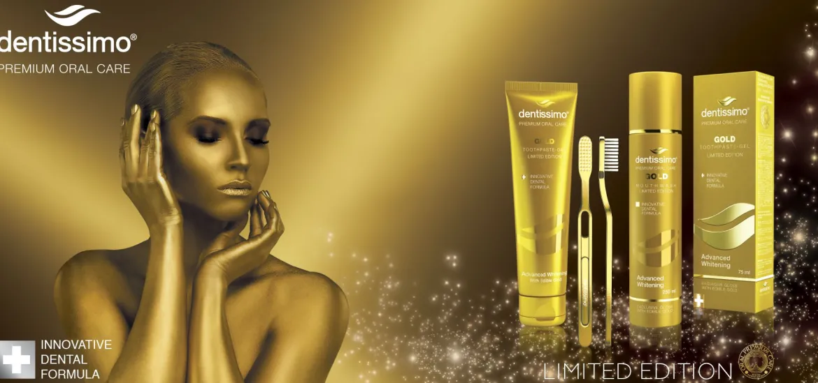 Dentissimo Gold Whitening Tandpasta