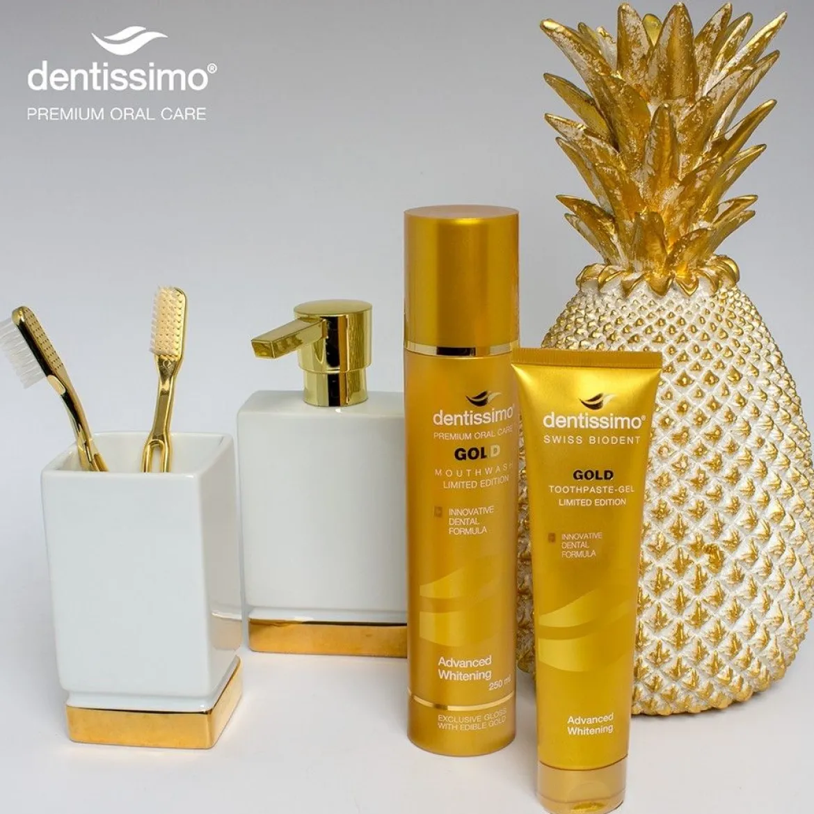 Dentissimo Gouden Tandenborstel Limited Edition