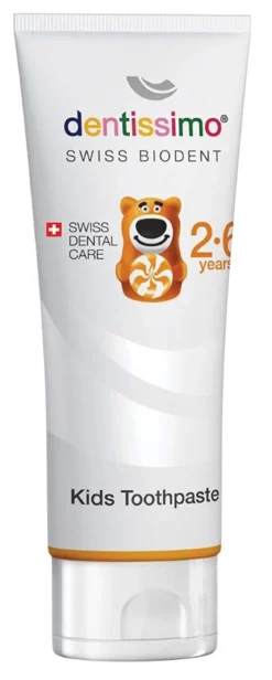 Dentissimo Kids 2-6 Kindertandpasta (Fluoride-Vrij)