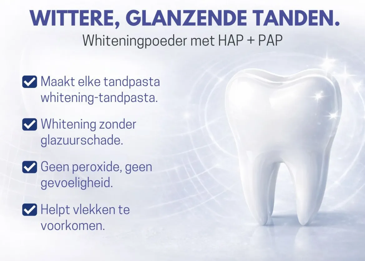Duēlle Tanden Bleek Poeder met HAP + PAP