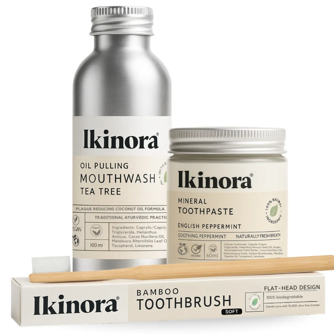 Ikinora® Natural Oral Care Set
