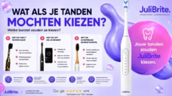 JuliBrite® Elektrische Tandenborstel (Zwart)