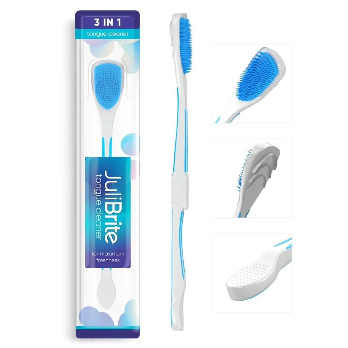 JuliBrite® 3-in-1 Tongreiniger