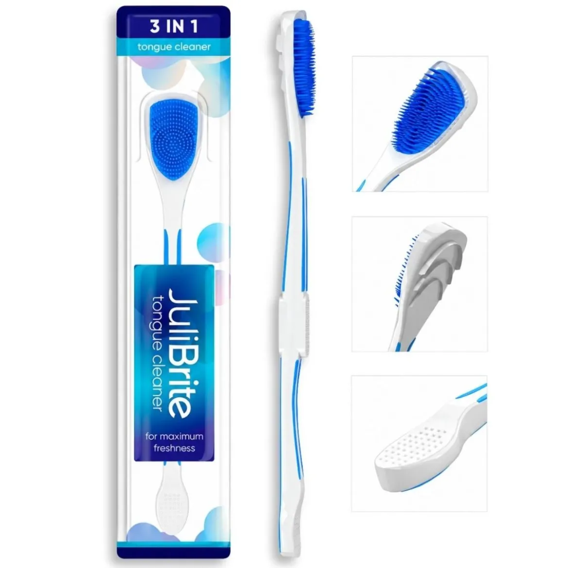 JuliBrite® 3-in-1 Tongreiniger