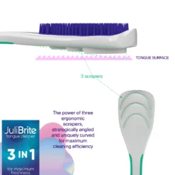 JuliBrite® 3-in-1 Tongreiniger