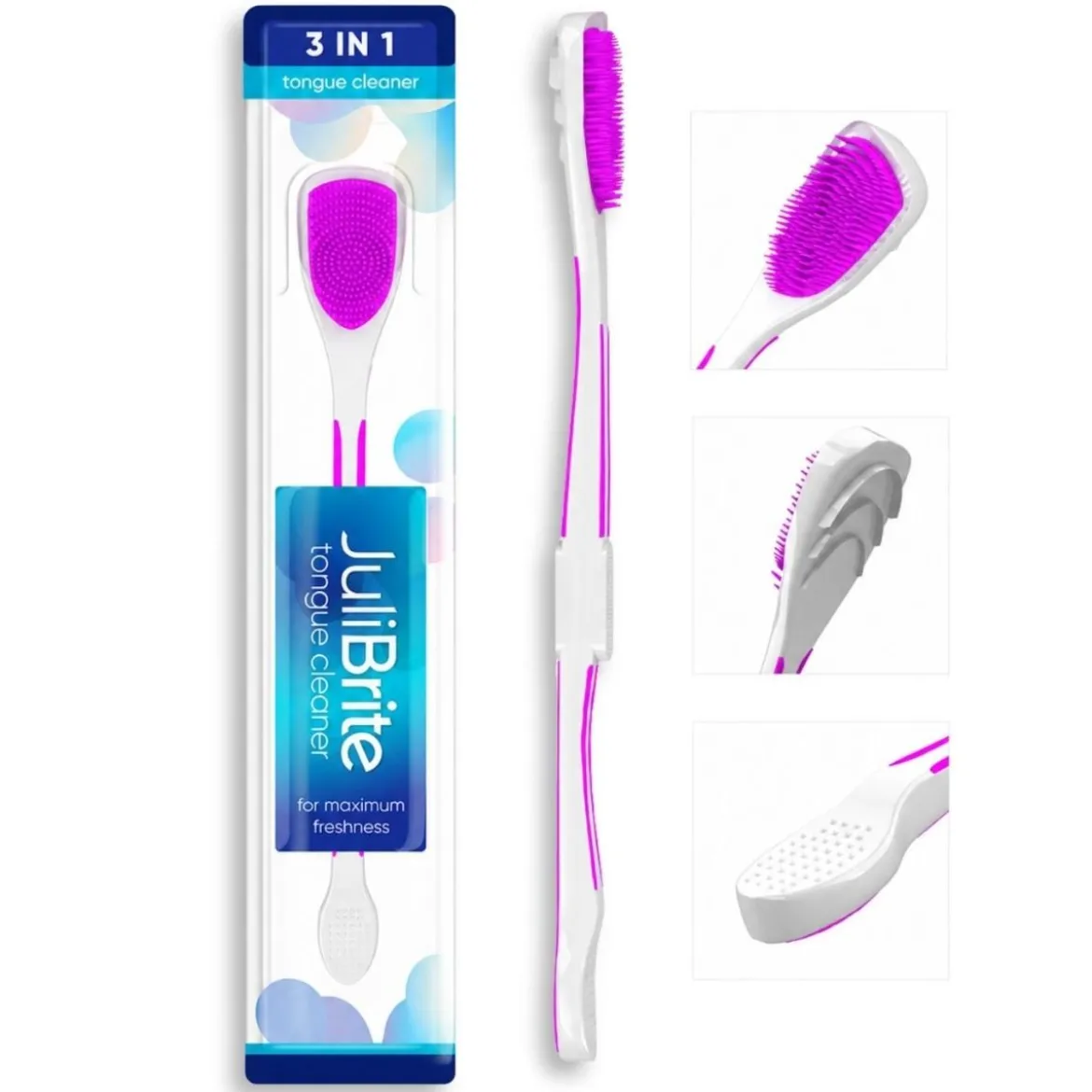 JuliBrite® 3-in-1 Tongreiniger