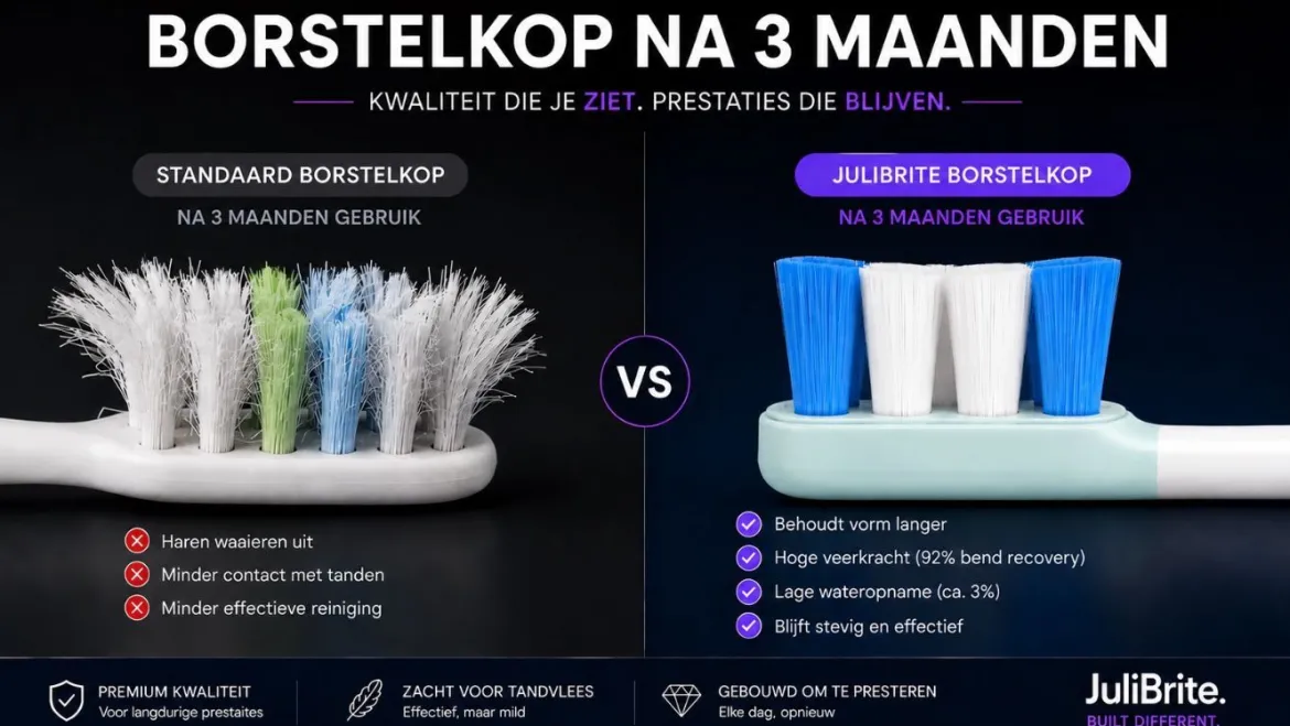 JuliBrite® Opzetborstel Zwart (2-Pack)