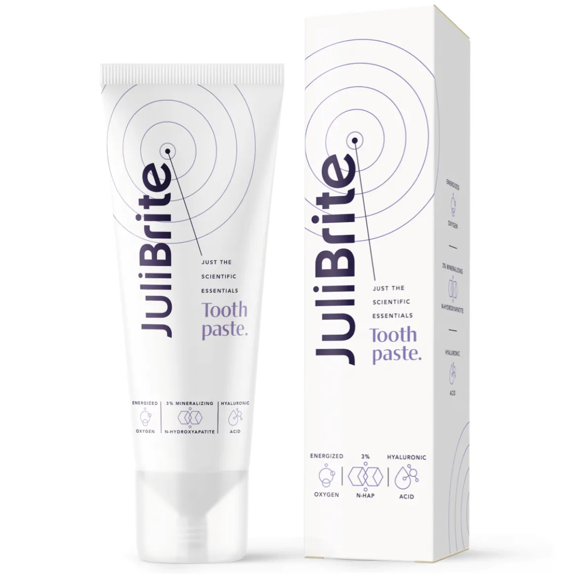 JuliBrite® Tandpasta met nano-hydroxyapatiet & actieve zuurstof
