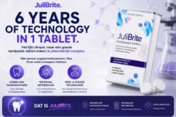JuliBrite® Tandpasta Tabletten 6-pack
