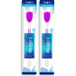 JuliBrite® Tongreiniger 2-pack (roze)