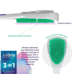 JuliBrite® Tongreiniger 2-pack (groen)