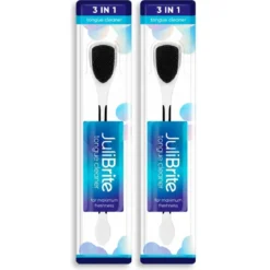 JuliBrite® Tongreiniger 2-pack (zwart)