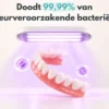 Mibrush Dental Pod Ultrasonische Aligner & Beugel Reiniger (Zwart)