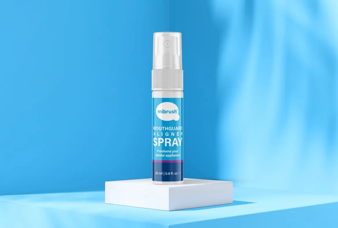 MiBrush Verfrissende Spray Voor Knarsbitje en Prothese
