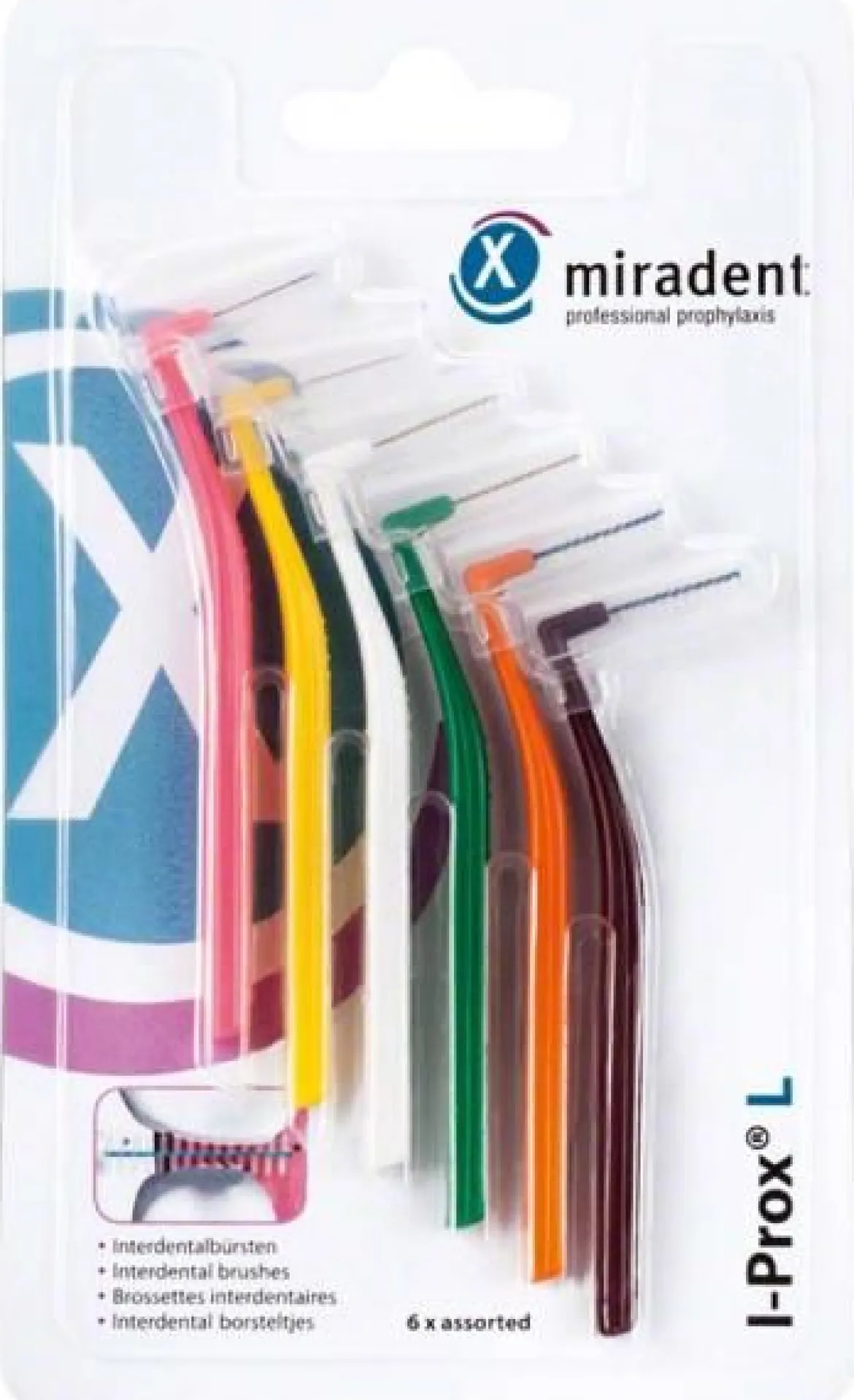 Miradent I Prox L Interdentale Ragers-Assortie