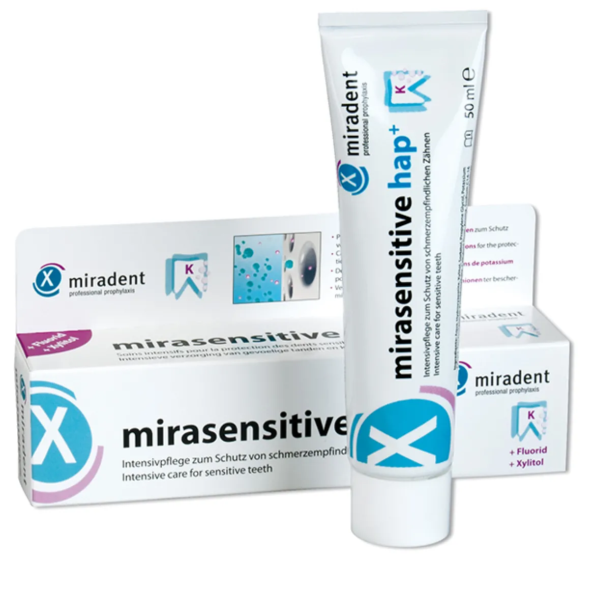 Miradent Mirasensitive Hap Tandpasta gevoelige tanden