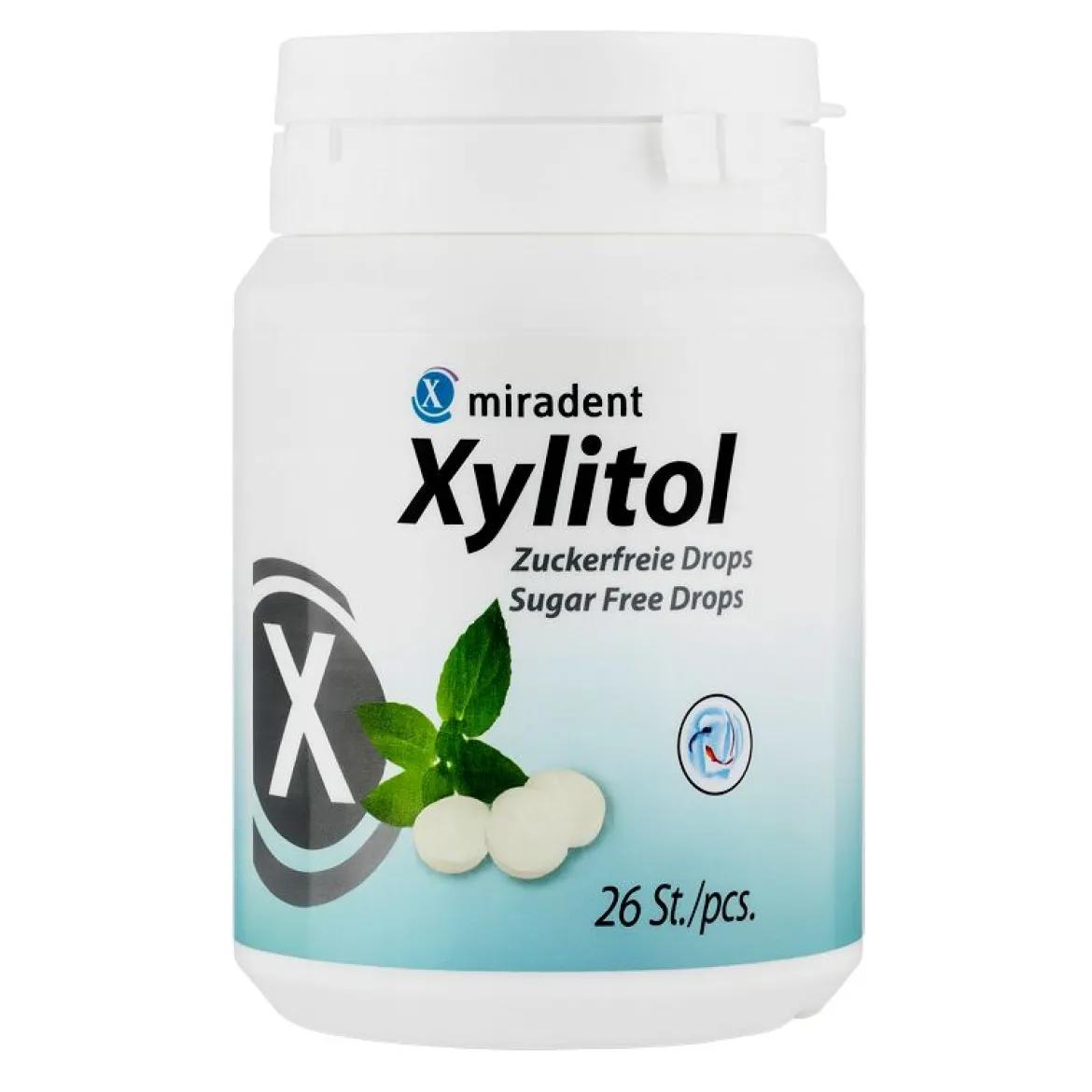Miradent Xylitol Drops Sterke Tanden (26 stuks)