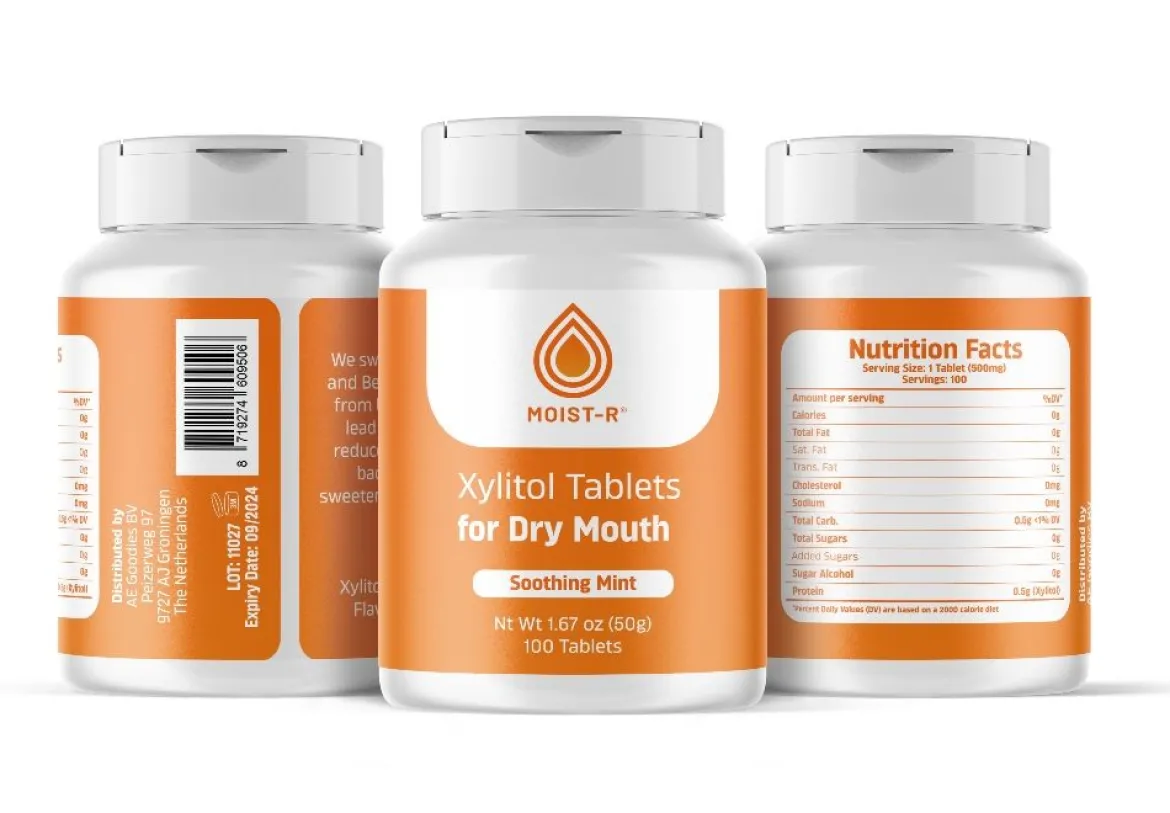 Moist-R® Droge Mond Tabletten | 100 Stuks