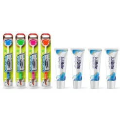 OraBrush Family 4 Orabrush + 4 Gel