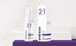 Oral Icon® Paarse Whitening Tandpasta & Foam