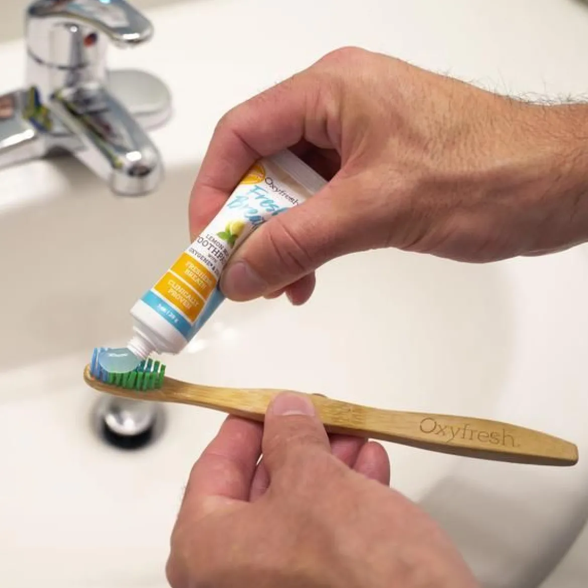 OxyFresh Bamboo Tandenborstel