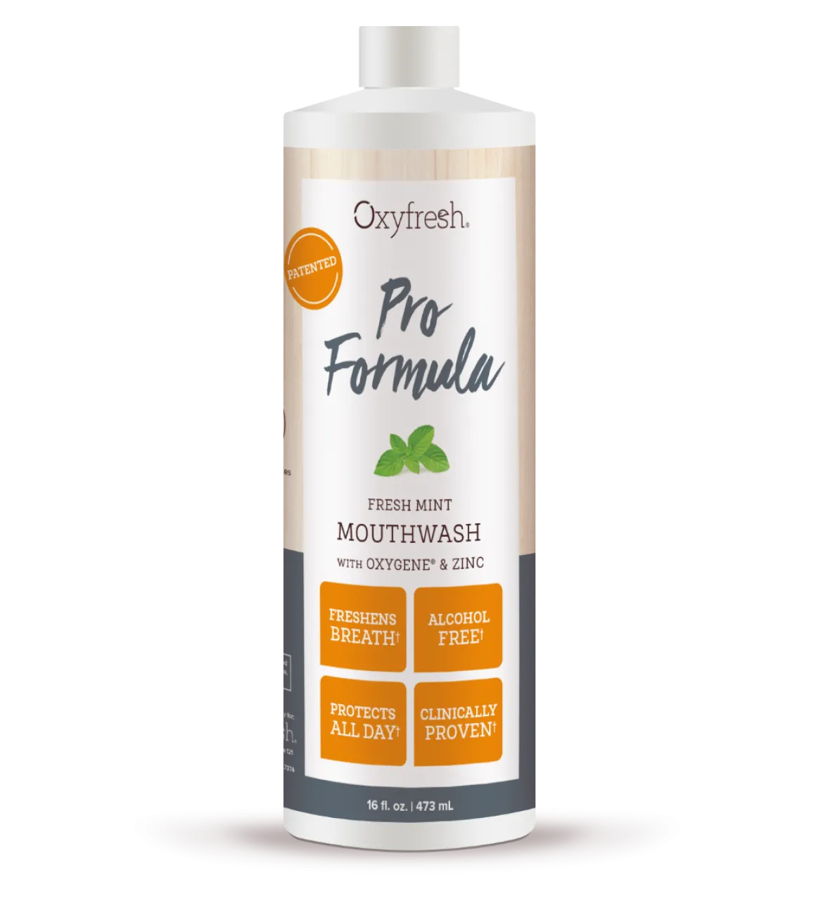 OxyFresh Patented Zink Mondwater