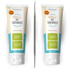 2 OxyFresh Pet Tandgel en 1 Tandenkrabber
