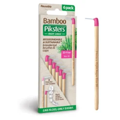 Piksters Bamboe Interdentale Ragers Met Hoek - Maat 00 (XX-Fine)