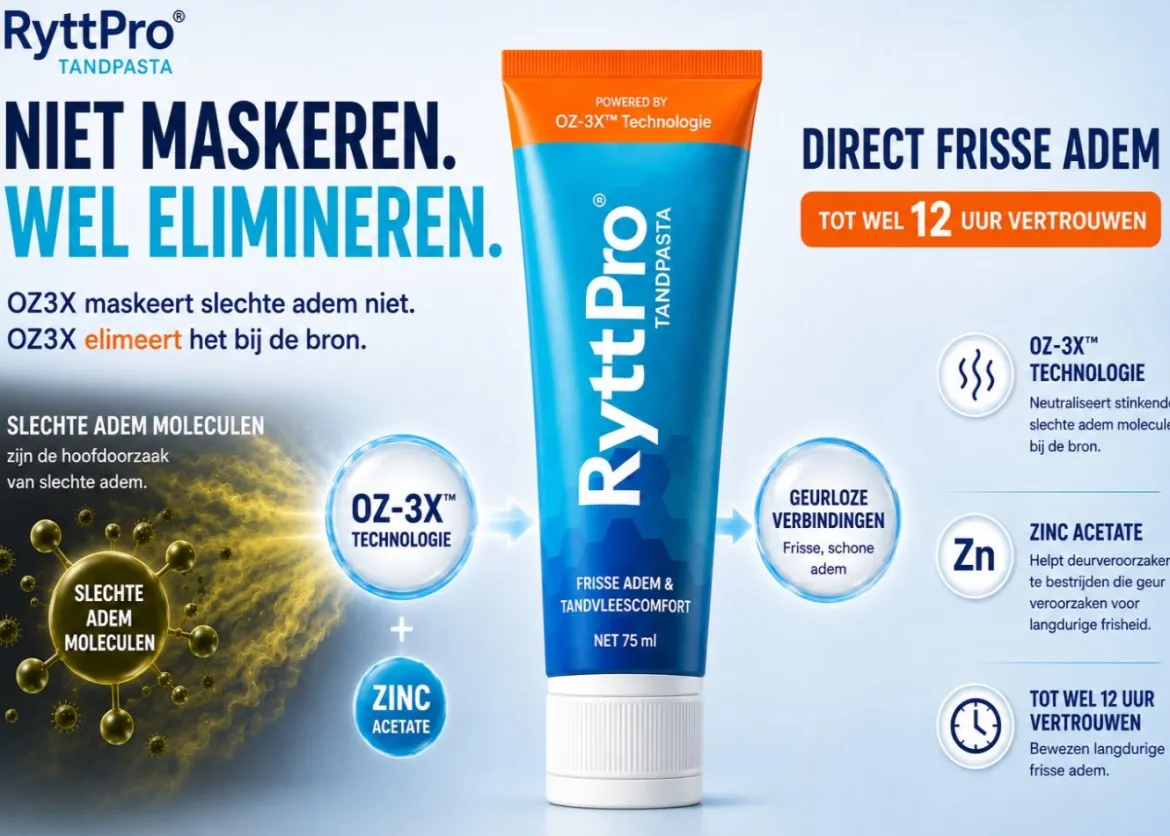 RyttPro® Fresh Breath Tandpasta Magic Mint 75ML