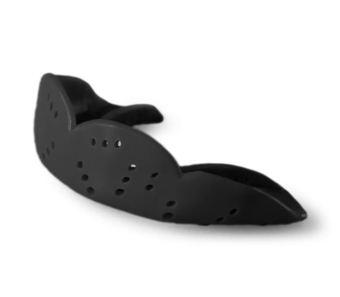 SISU Aero Large Custom-Fit Gebitsbeschermer (Sport) - Charcoal Black