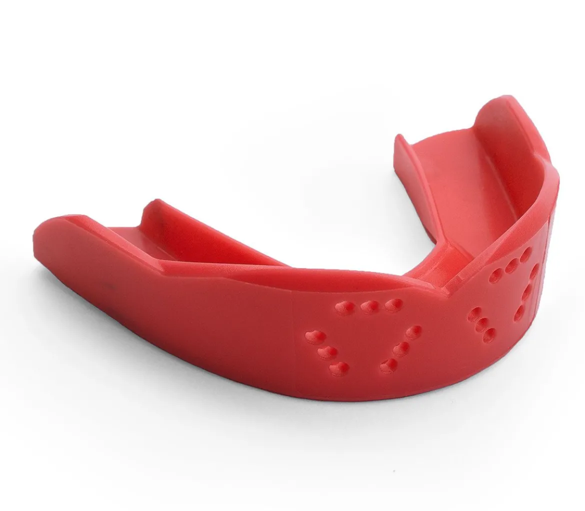 SISU 3D Custom-Fit Junior Gebitsbeschermer (Sport) - Intense Red