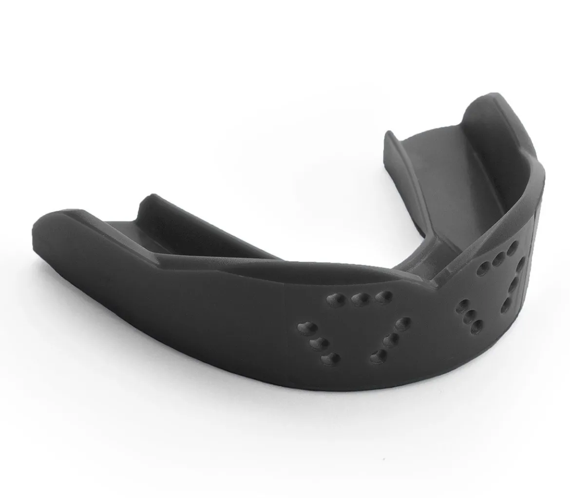 SISU 3D Custom-Fit Junior Gebitsbeschermer (Sport) - Charcoal Black