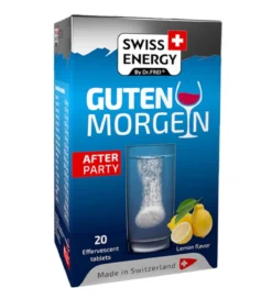Swiss Energy® Alcohol Adem Geur Neutraliserende Bruistabletten (20st)