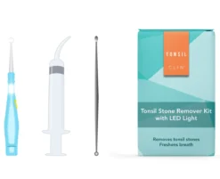 Tonsilclin Amandelstenen Verwijder Set + LED licht