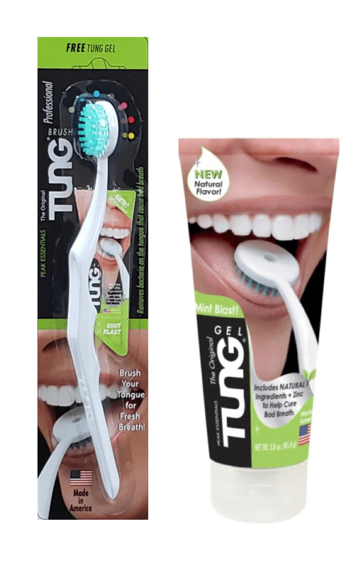 TUNG Brush & TUNG Natural Gel