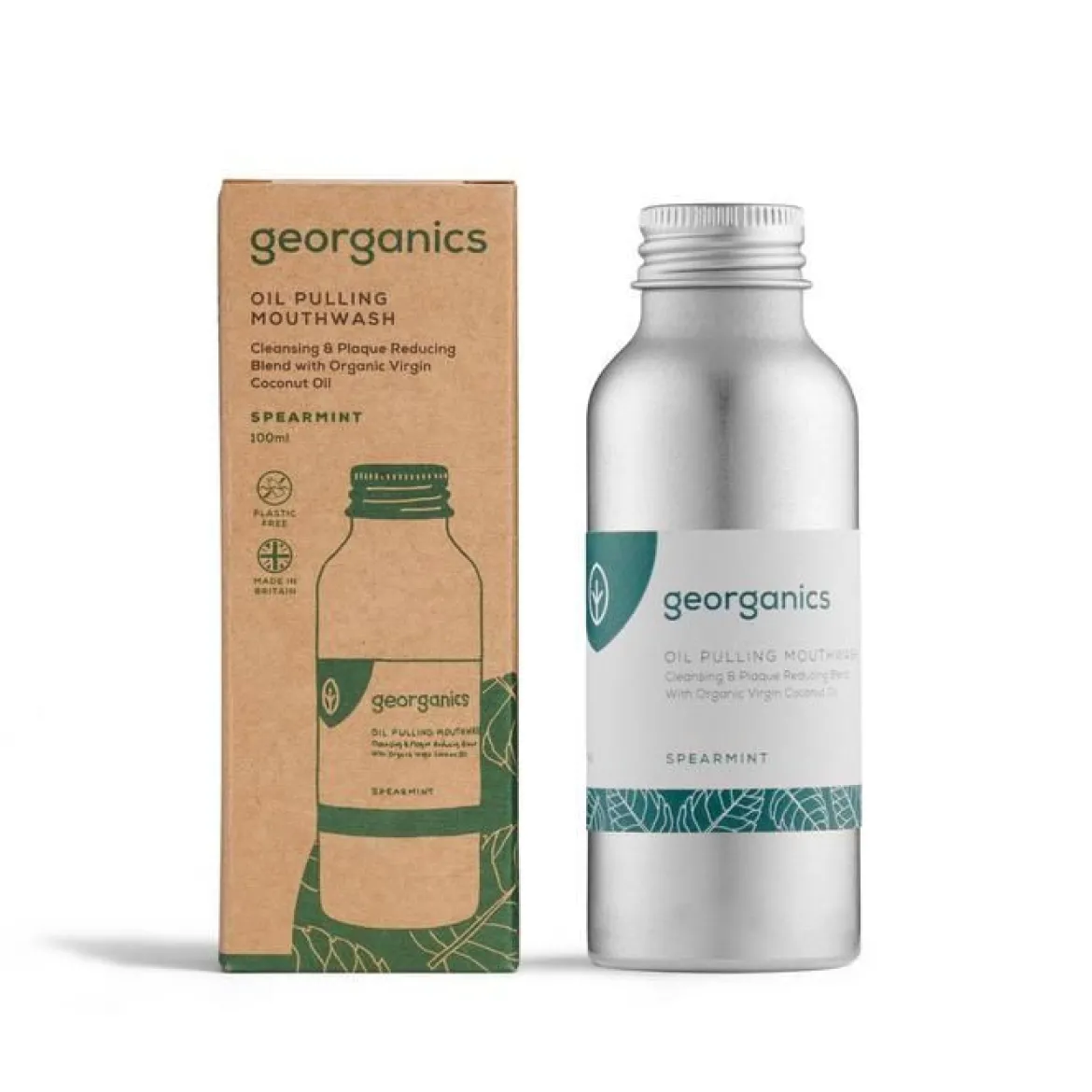 UK Organics Fresh Breath Mondwater
